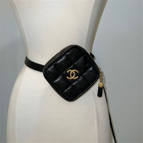 authentic Chanel belt bag